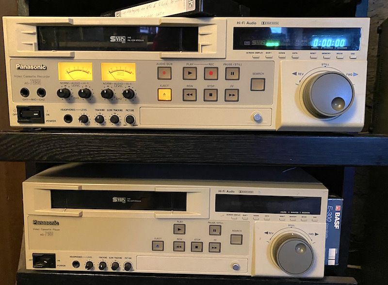 Professionelle VHS-Geräte für die Digitalisierung